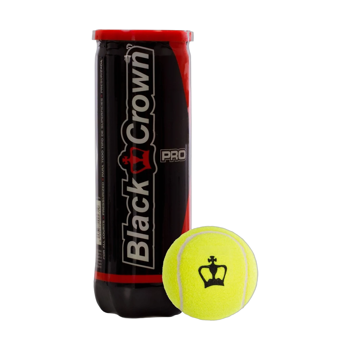 توپ پدل Black Crown Pro Padel Balls 3-Pack