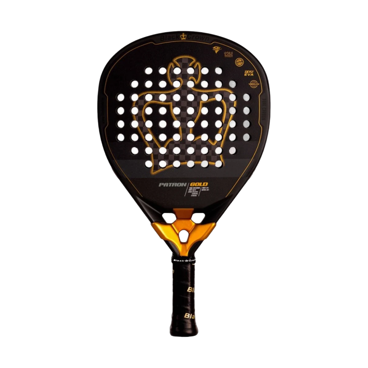 راکت پدل Black Crown Patron Gold 2025