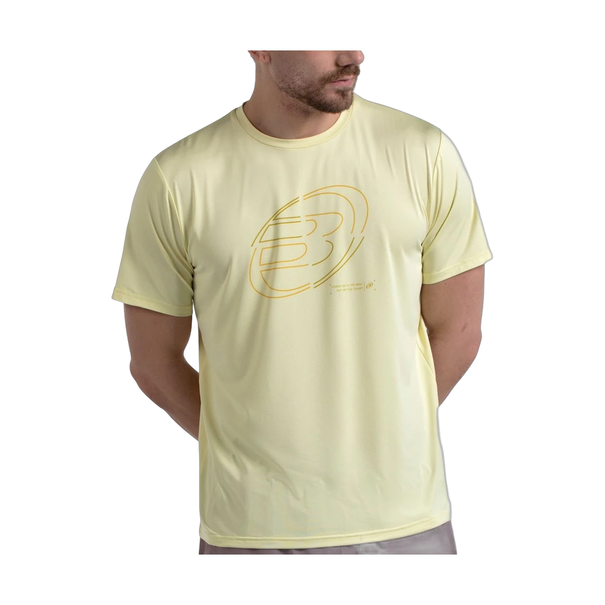 لباس پدل Bullpadel Cuno T-Shirt Men Yellow