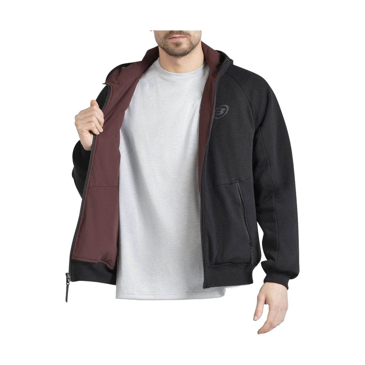 لباس پدل Bullpadel Ember Reversible Jacket Men Coke Black