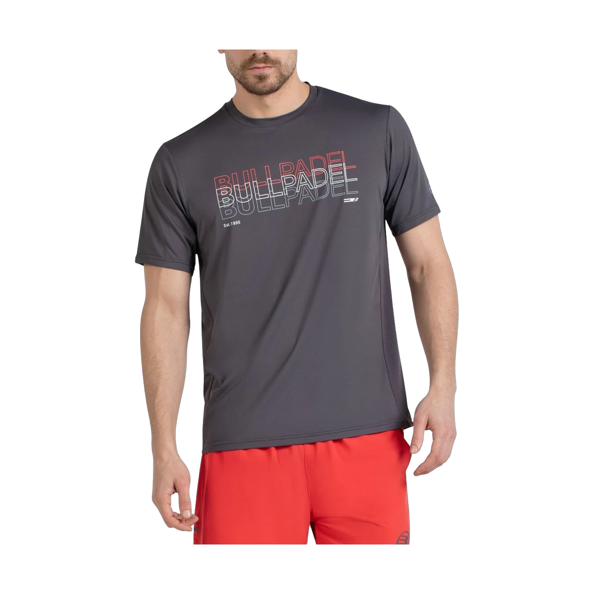 لباس پدل Bullpadel Marila T-Shirt Men Asphalt