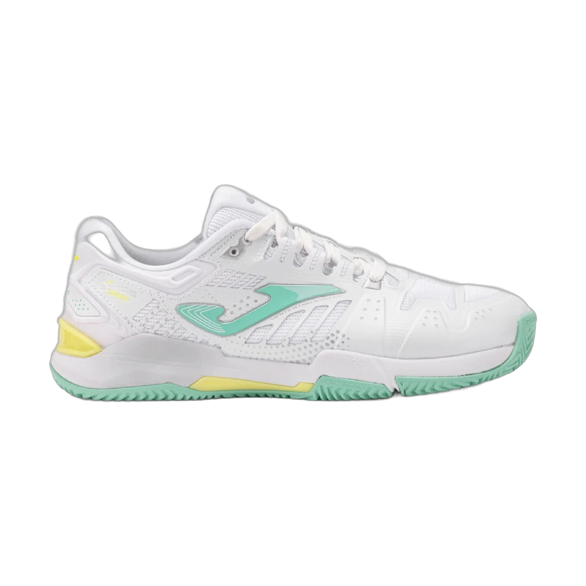 کفش پدل Joma Slam Foot Shape Clay Padel Shoe Women White