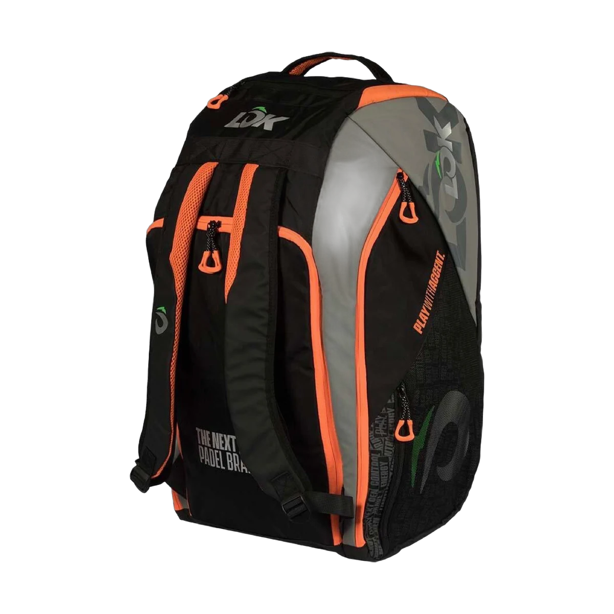 ساک و کوله پدل LOK Maxx Gen 2 Mike Yanguas Racket Bag Black Orange