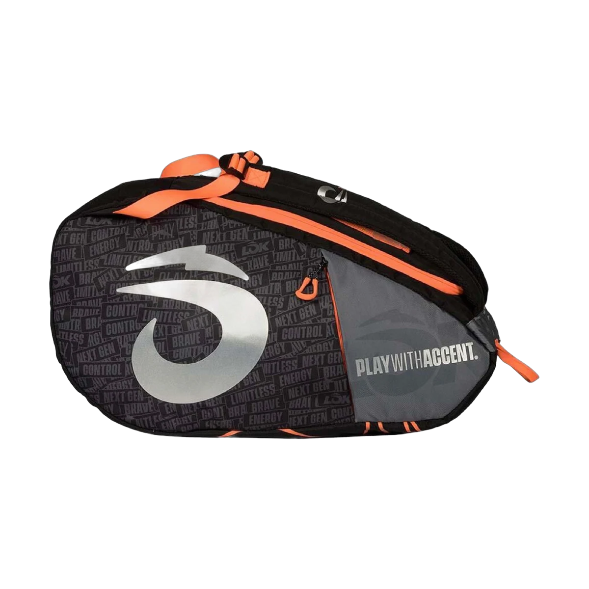ساک و کوله پدل LOK One Gen 2 Racket Bag Black Orange