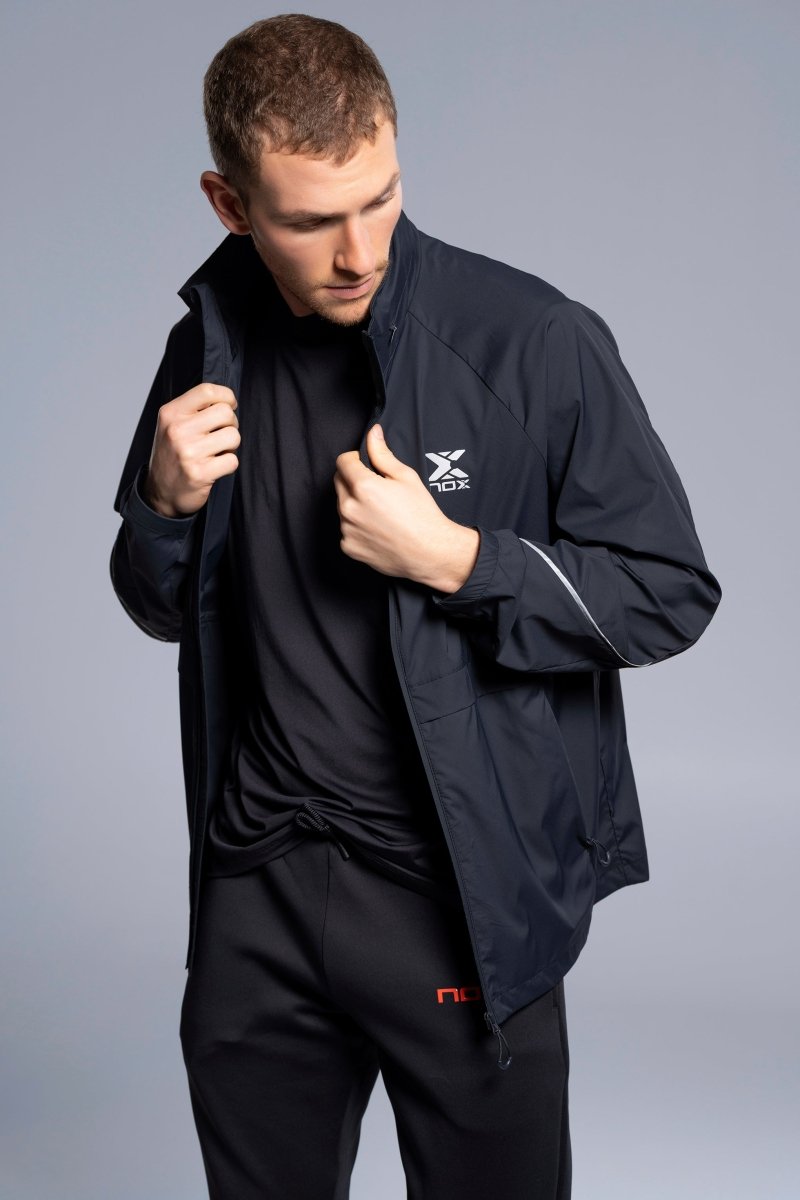 لباس پدل Nox Light Windbreaker Men Black