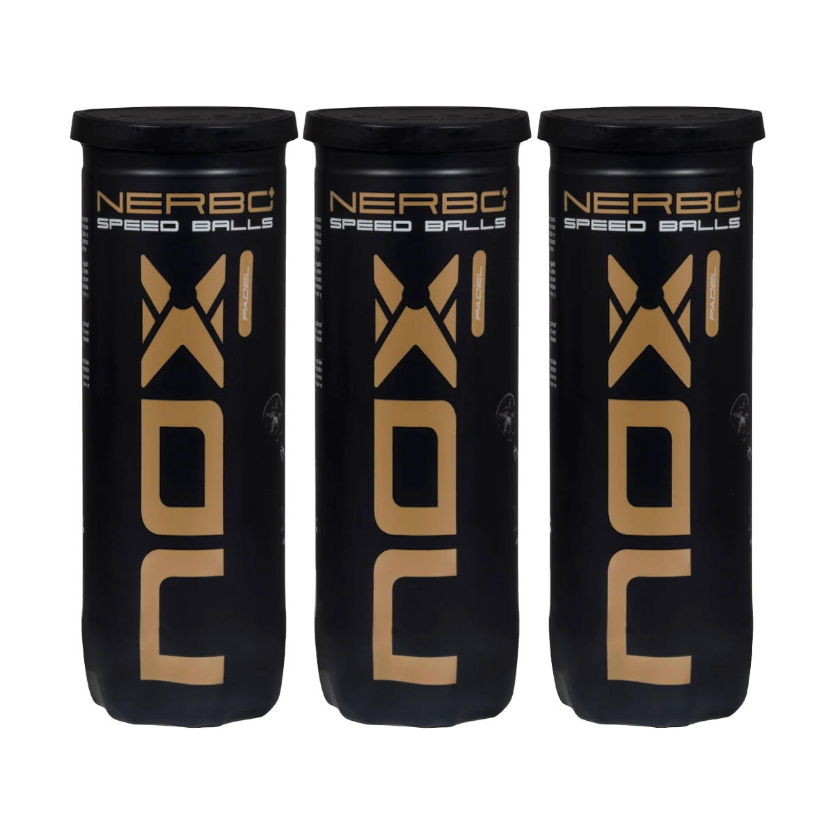 توپ پدل Nox NERBO+ SPEED Padel Balls Pack of 3 Cans