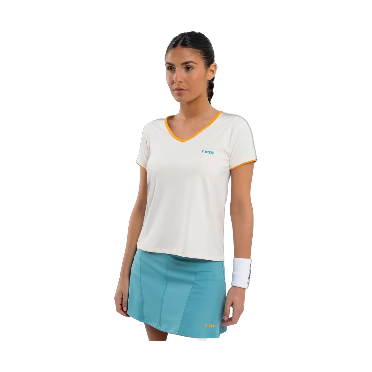 لباس پدل Nox Pro T-Shirt Women Ice Vanilla