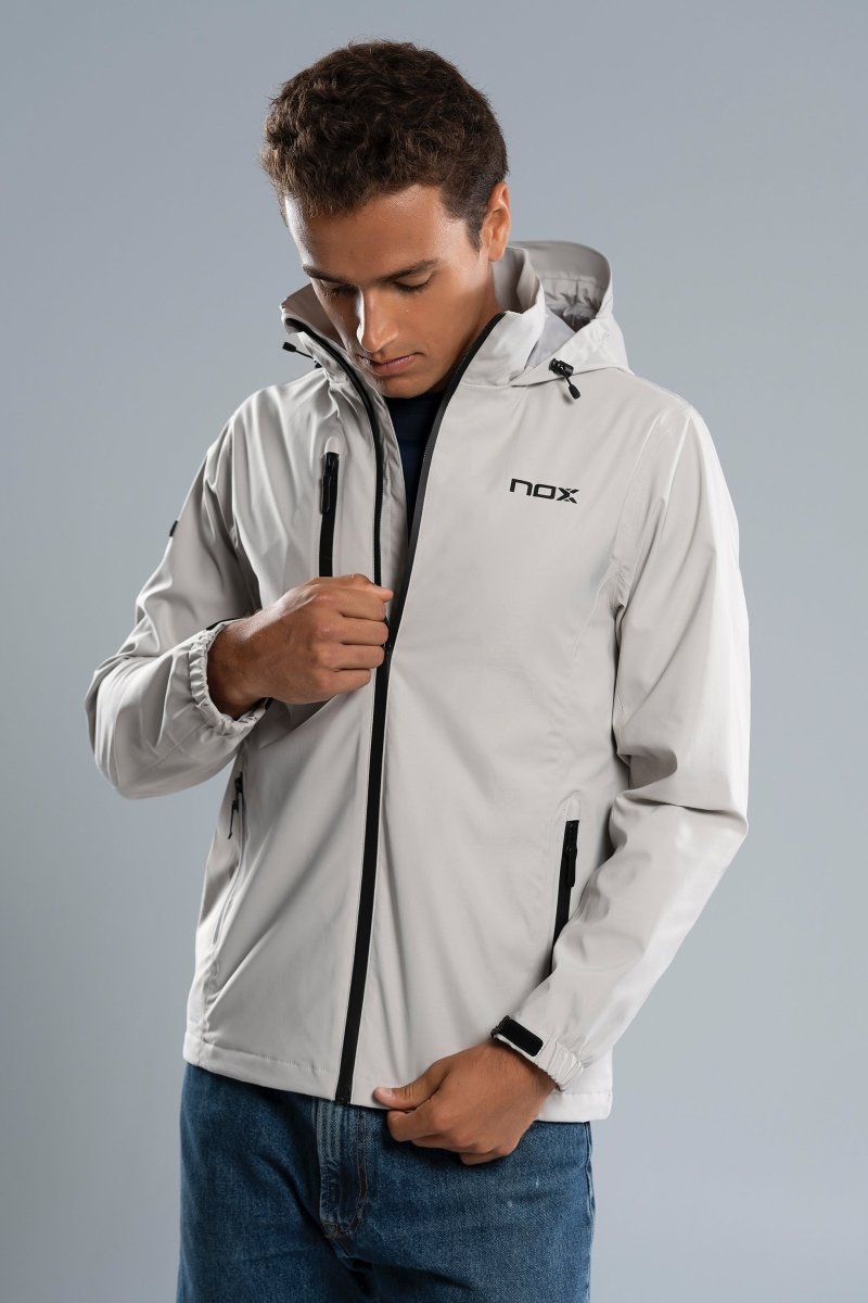لباس پدل Nox Team Softshell Jacket Men Light Grey