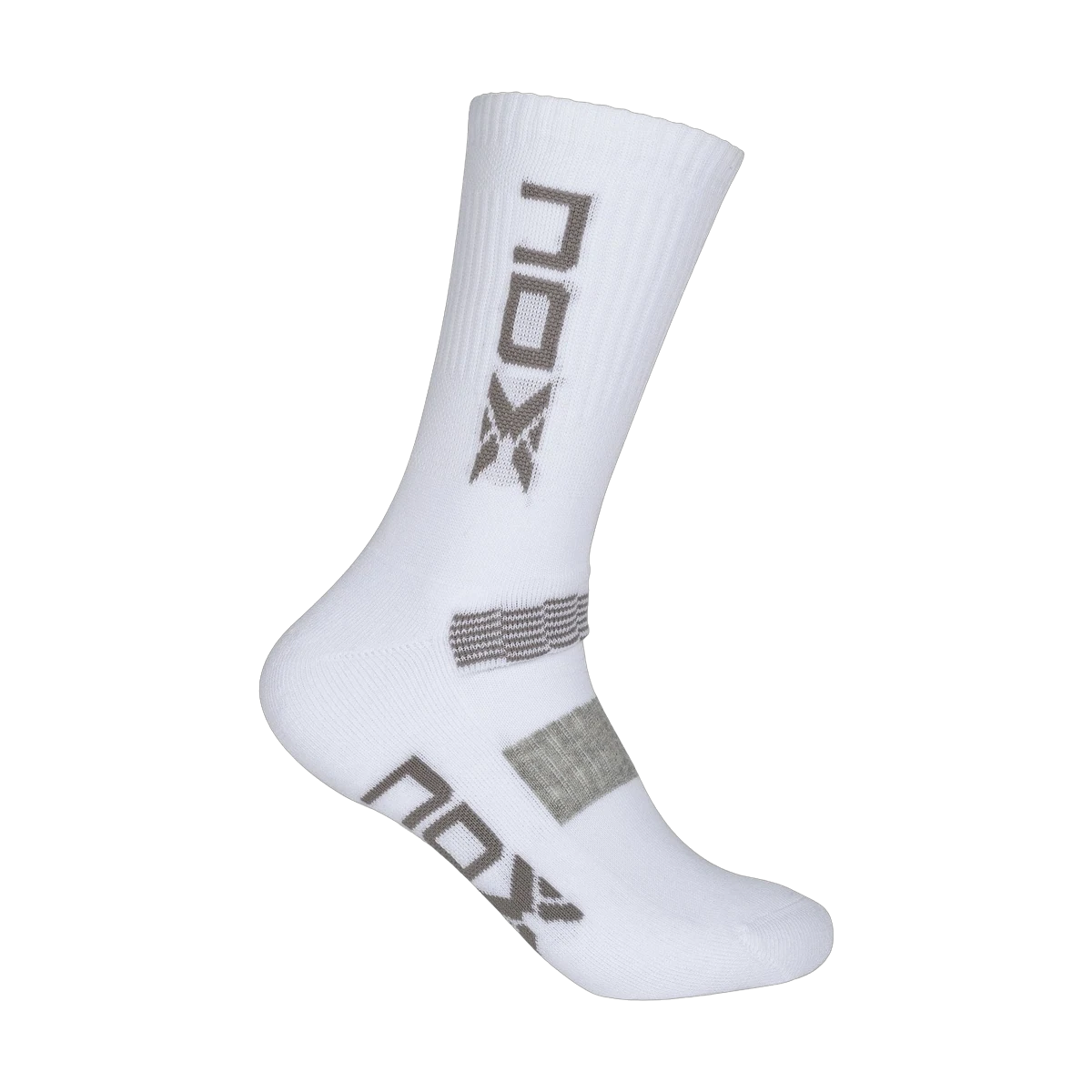 لباس پدل Nox Technical Mid-Calf Socks White Grey