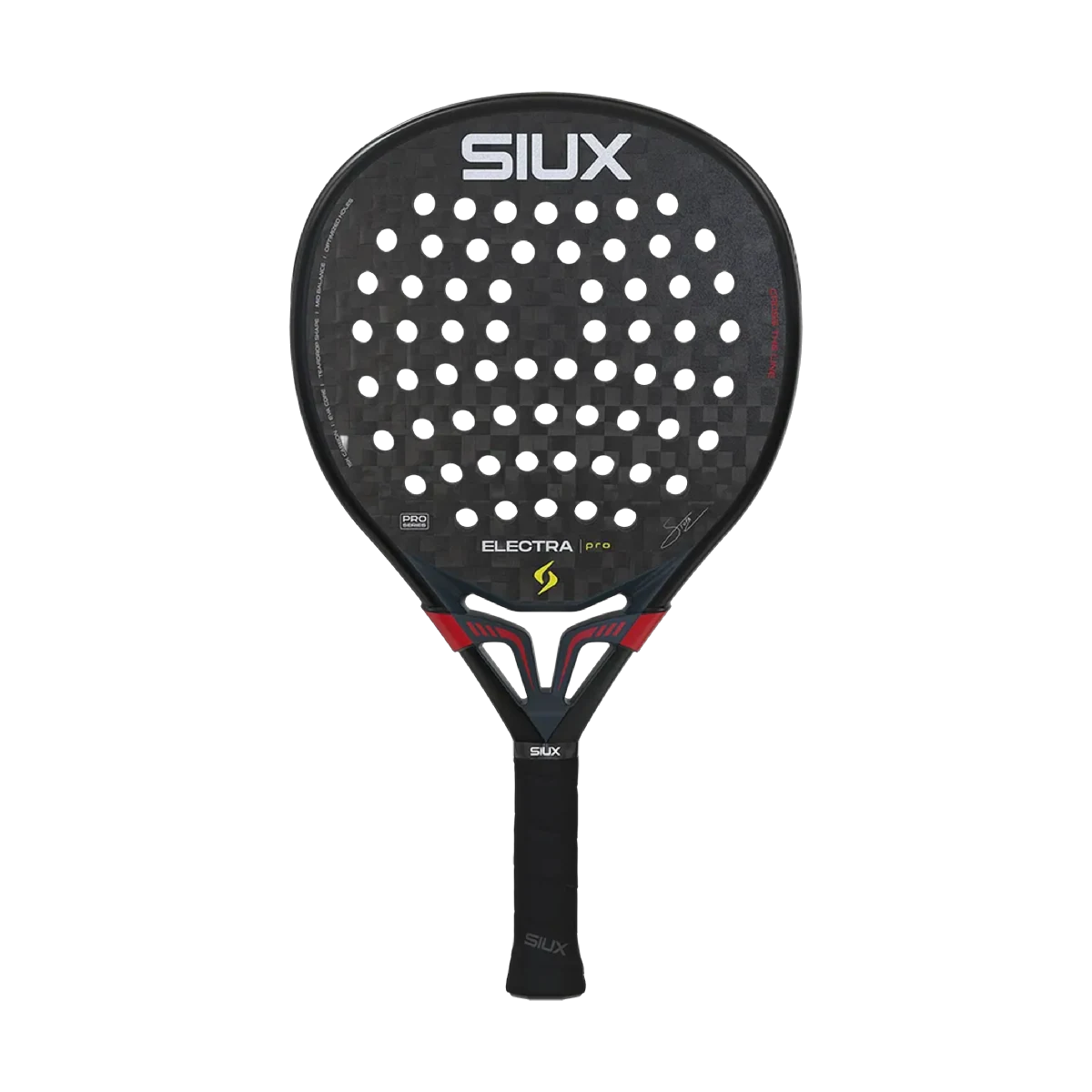 راکت پدل Siux Electra Pro Shadow Red 2026