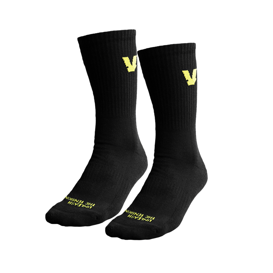 لباس پدل Volt Long Socks Black 2 Pack