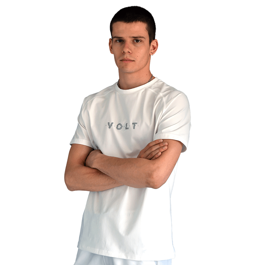 لباس پدل Volt Performance T-Shirt White V4