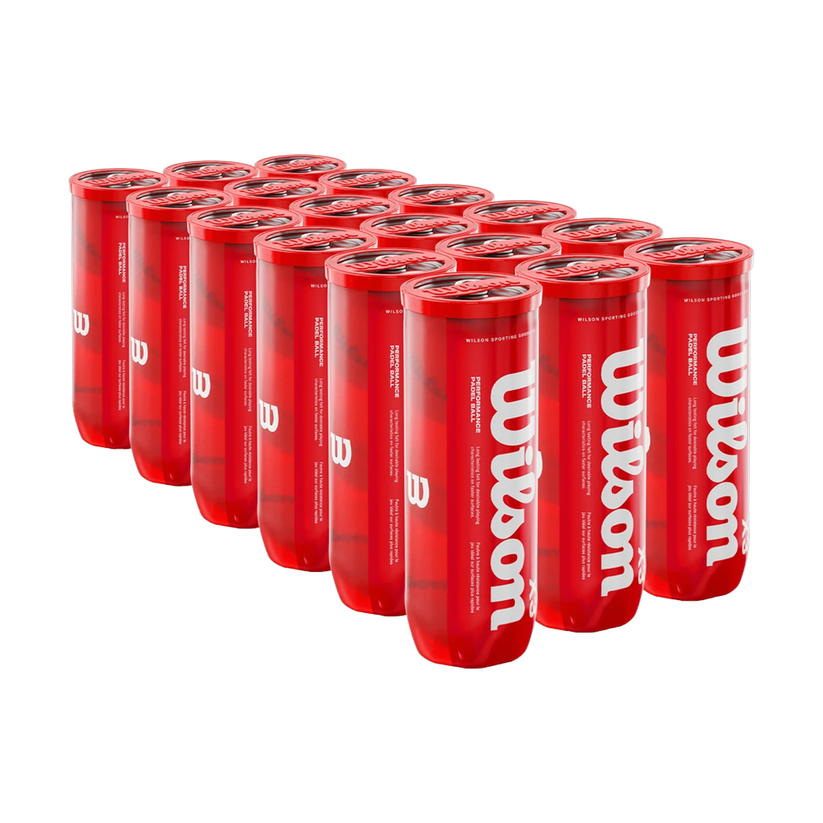 توپ پدل Wilson X3 Padel Ball (Case of 24 Cans)